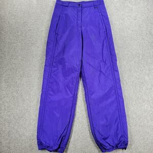 VTG Kaelin Thermolite Ski Pants Womens 10 Purple‎ Insulated Winter Snowboard